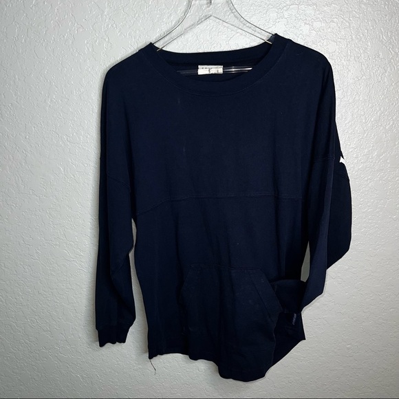 Hotel Del Coronado California Navy Blue Spirit Long Sleeve Top - Picture 4 of 9